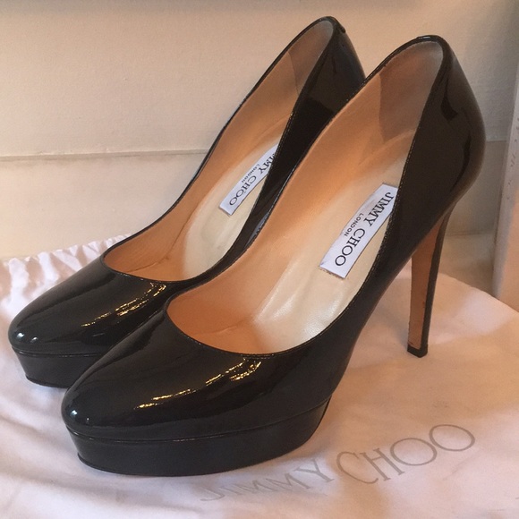 Jimmy Choo Alex Patent Leather Pumps 